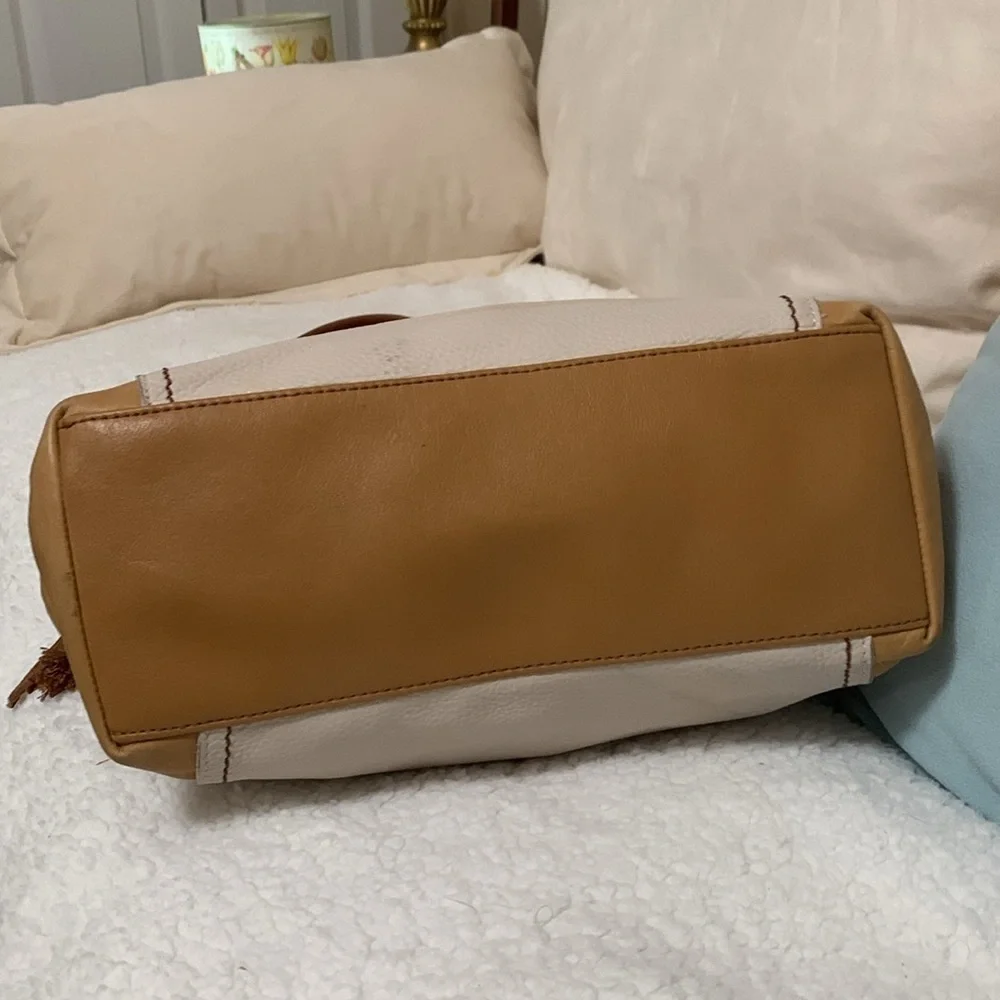 The SAK leather satchel